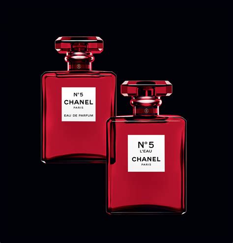 chanel limited edition perfume red|Chanel no 5 l'eau price.